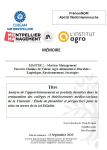 Analyse de l'approvisionnement en produits durables dans la restauration des coll&egrave;ges et &eacute;tablissements m&eacute;dico-sociaux de la Charente : &eacute;tude de faisabilit&eacute; et perspectives pour la mise en oeuvre de la loi EGalim