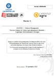 Enjeux et r&eacute;sultats de la participation &agrave; la d&eacute;marche RSE et du suivi de la performance des fournisseurs externes dans le cadre de la prestation logistique et transport dans l'industrie laiti&egrave;re : cas d'un projet international du groupe Lactalis logistique & transport service relations fournisseurs Europe