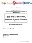Impact de laccord de libre-&eacute;change ALECA entre lUnion Europ&eacute;enne et la Tunisie sur la durabilit&eacute; de la fili&egrave;re huile dolives