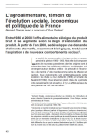 L'agroalimentaire, t&eacute;moin de l'&eacute;volution sociale, &eacute;conomique et politique de la France