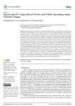 Analyzing EUS agricultural sector and public spending under climate change