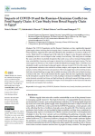Impacts of COVID-19 and the RussianUkrainian conflict on food supply chain: a case study from bread supply chain in Egypt