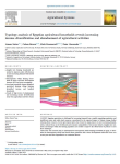 Typology analysis of Egyptian agricultural households reveals increasing income diversification and abandonment of agricultural activities