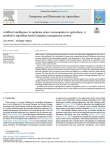 Artificial intelligence to optimize water consumption in agriculture: a predictive algorithm-based irrigation management system