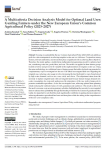 A multicriteria decision analysis model for optimal land uses: guiding farmers under the new European Unions Common Agricultural Policy (20232027)