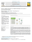 Farmers' attitudes toward the use of digital technologies in the context of agri-environmental policies