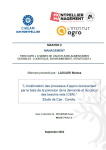 Lam&eacute;lioration des processus dapprovisionnement par le biais de la pr&eacute;vision de la demande et du calcul des besoins nets (CBN)