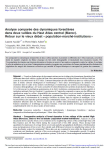 Analyse compar&eacute;e des dynamiques foresti&egrave;res dans deux vall&eacute;es du Haut Atlas central (Maroc). Retour sur le vieux d&eacute;bat &laquo;&nbsp;population-march&eacute;-institutions&nbsp;&raquo;