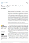 &laquo; Mapping out &raquo; sustainable social farming paths in Italian municipalities