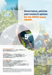 Governance, policies and research options for the WEFE nexus