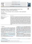 Responding to Greece's constrained agricultural context: farm diversification strategies used by family farmers