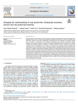 Changing the understanding of crop production: integrating ecosystem services into the production function