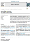 Peri-urban agriculture and food platformisation: opportunities and challenges