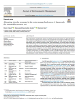 Advancing circular economy in the water-energy-food nexus: a framework for sustainable resource use