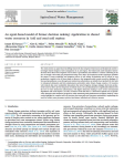 An agent-based model of farmer decision making: application to shared water resources in arid and semi-arid regions