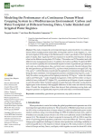 Modeling the performance of a continuous durum wheat cropping system in a mediterranean environment: carbon and water footprint at different sowing dates, under rainfed and irrigated water regimes