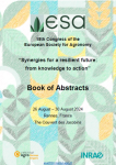 Synergies for a resilient future: from knowledge to action : book of abstracts