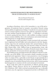 Agropastoralism in the mediterranean, from externalities to agroecology