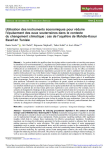 Utilisation des instruments &eacute;conomiques pour r&eacute;duire l'&eacute;puisement des eaux souterraines dans le contexte du changement climatique