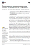 Connecting natural and planted forests: new ecological functions in an agricultural landscape in Northern Spain