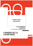 Le court, ennemi de la proximit&eacute; ? Approche logistique des approvisionnements de la restauration collective publique en produits alimentaires locaux