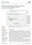 Eco-innovation in the food and beverage industry: persistence and the influence of crises