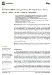 Foundation models in agriculture: a comprehensive review
