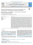 Earth Observation based multi-scale analysis of crop diversity in the European Union: first insights for agro-environmental policies