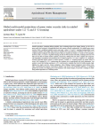 Global multi-model projections of green water scarcity risks in rainfed agriculture under 1.5 &deg;C and 3 &deg;C warming