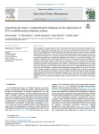 Connecting the drops: a methodological challenge for the deployment of ICTs in mediterranean irrigation systems