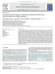 An analysis of climate impacts on agriculture production: evidence from T&uuml;rkiye by BMA and A-ARDL approaches