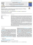 Temporal analysis of agricultural water footprint dynamics in T&uuml;rkiye: climate change impacts and adaptation