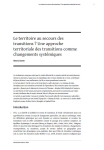 Le territoire au secours des transitions ? Une approche territoriale des transitions comme changements syst&eacute;miques