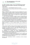 Les agdals, patrimoine commun: levier ded&eacute;veloppement du tourisme durable. Gestion, pr&eacute;servation et valorisation. Cas de du Haut Atlas central, Maroc