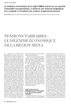 Tensions tarifaires : le dilemme &eacute;conoique de la r&eacute;gion MENA