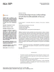 Territorial food governance in the making: towards the Food Roundtable of Tuscany Region