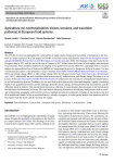 Agriculture (re)-territorialisation: visions, tensions, and transition pathways in European food systems