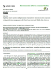 Exploring farmers' practices and perceptions of groundwater extraction as a key component of integrated water management in the Dayet Aoua watershed, Middle Atlas, Morocco