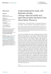 Understanding the trade-offs between climate change-induced aridity and agricultural water demand in the Souss basin, Morocco