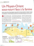 Un Moyen-Orient sous-nourri face &agrave; la famine