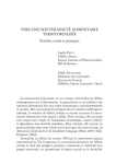 Vers une souverainet&eacute; alimentaire territorialis&eacute;e - &Eacute;chelles, outils et pratiques