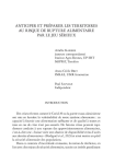 Anticiper et pr&eacute;parer les territoires au risque de rupture alimentaire par le jeu s&eacute;rieux