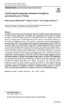 A shift towards temperature-dominated droughts in agricultural basins of T&uuml;rkiye
