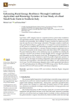 Enhancing rural energy resilience through combined agrivoltaic and bioenergy systems: a case study of a real small-scale farm in Southern Italy
