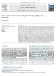 Social capital in farmers' climate adaptation: bonding, bridging and linking ties