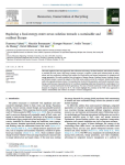 Exploring a food-energy-water nexus solution towards a sustainable and resilient Europe