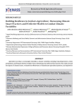 Building resilience in Jordan's agriculture: harnessing climate smart practices and predictive models to combat climatic variability