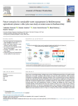 Future scenarios for sustainable water management in Mediterranean agricultural systems: a life cycle case study on water reuse in Northern Italy