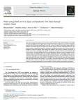 Water-energy-food nexus in Tigris and Euphrates river basin through systemic lenses