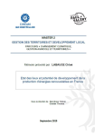 Etat des lieux et potentiel de d&eacute;veloppement de la production d&eacute;nergies renouvelables en France